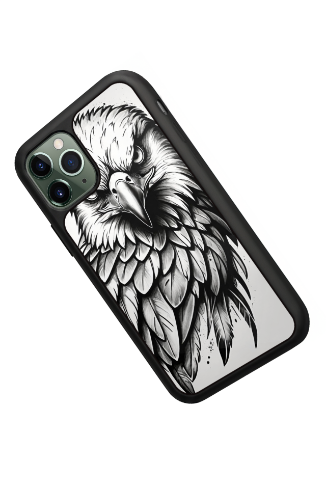 iPhone 11 Pro Uyumlu Besiktas Tasarımlı Glossy Premium Kılıf