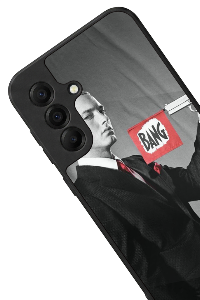 Samsung Galaxy A17 Uyumlu Eminem Tasarımlı Glossy Premium Kılıf