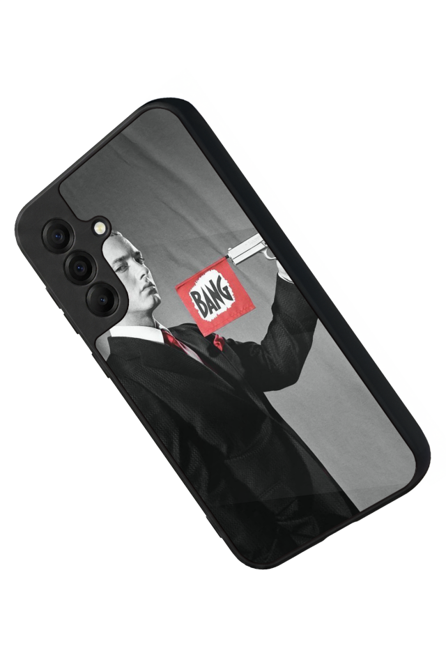 Samsung Galaxy A17 Uyumlu Eminem Tasarımlı Glossy Premium Kılıf