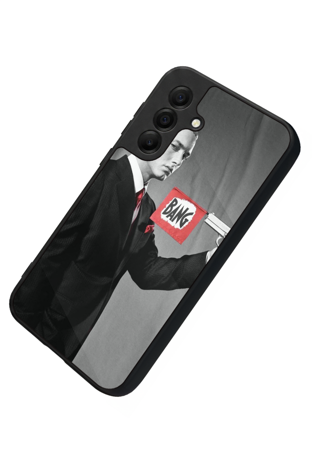 Samsung Galaxy A17 Uyumlu Eminem Tasarımlı Glossy Premium Kılıf