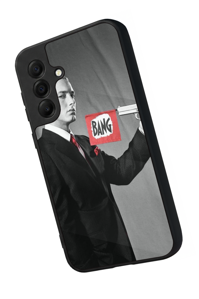 Samsung Galaxy A17 Uyumlu Eminem Tasarımlı Glossy Premium Kılıf