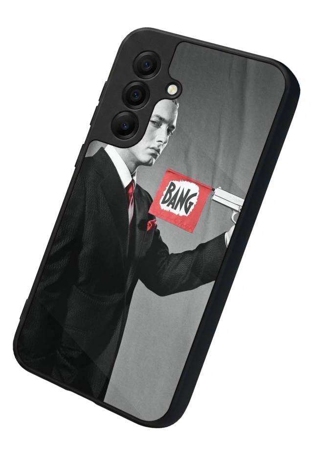 Samsung Galaxy A17 Uyumlu Eminem Tasarımlı Glossy Premium Kılıf