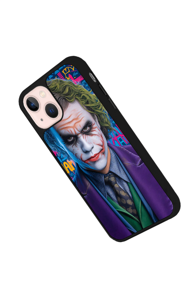 iPhone 14 Plus Uyumlu Joker Tasarımlı Glossy Premium Kılıf