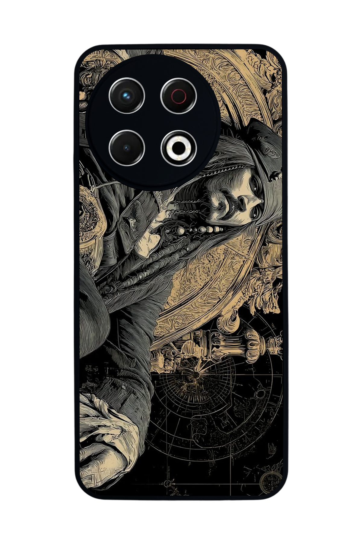 Tecno Spark 30 Pro Uyumlu Korsan Tasarımlı Glossy Premium Kılıf