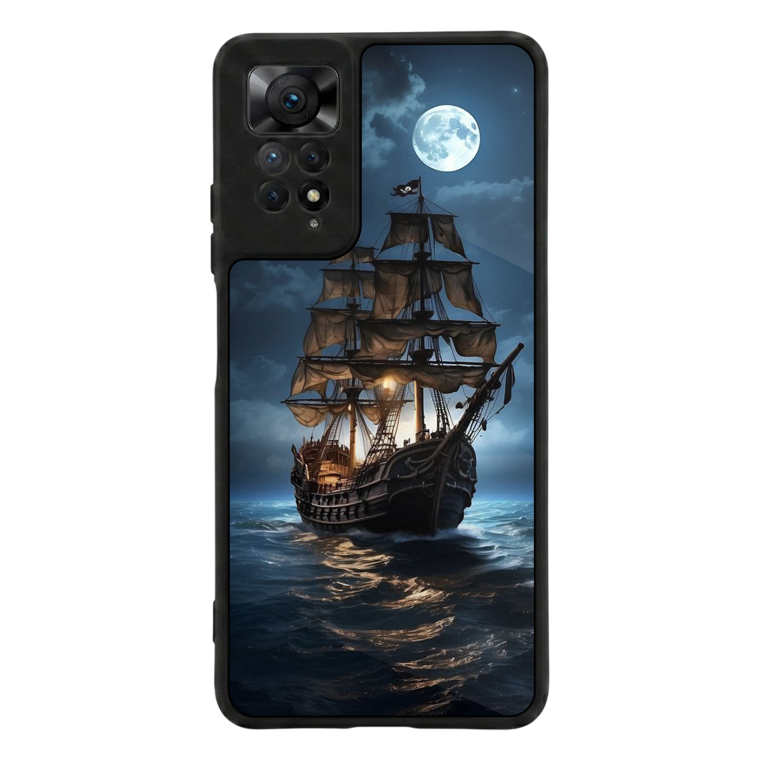 Xiaomi Redmi Note 12 Pro Uyumlu Korsan Tasarımlı Glossy Premium Kılıf