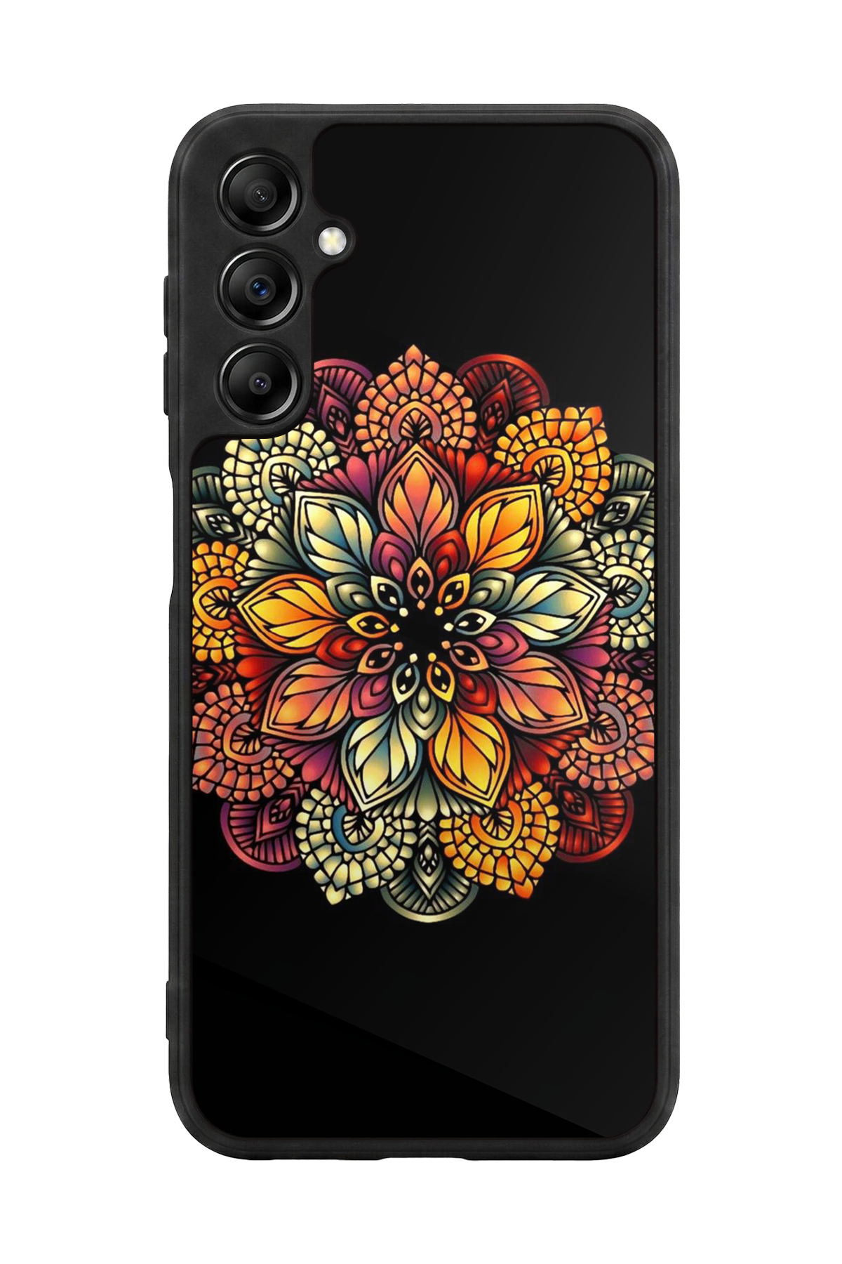 Samsung Galaxy A14 Uyumlu Mandala Tasarımlı Glossy Premium Kılıf