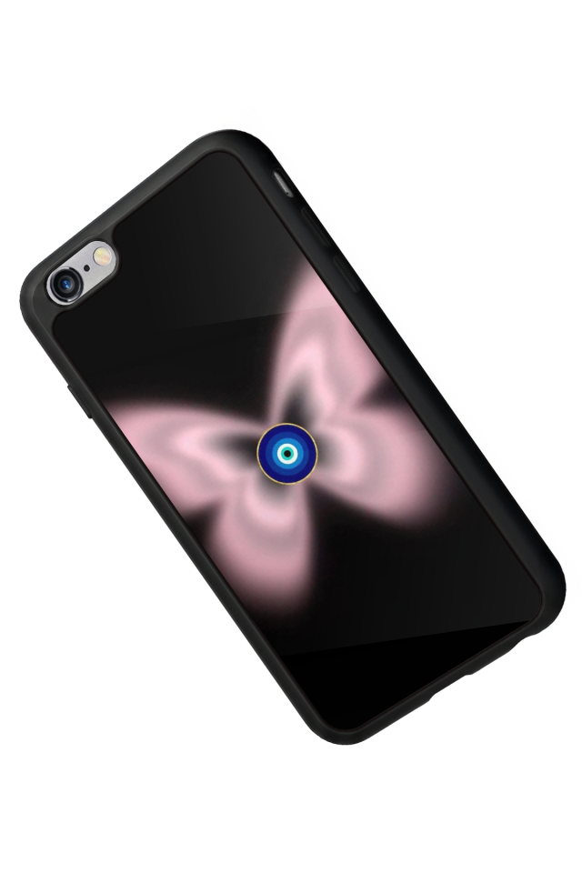iPhone 6s Plus Uyumlu Nazar Tasarımlı Glossy Premium Kılıf