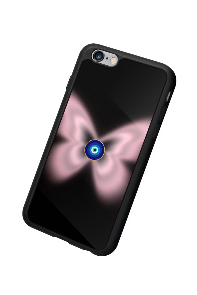 iPhone 6s Plus Uyumlu Nazar Tasarımlı Glossy Premium Kılıf