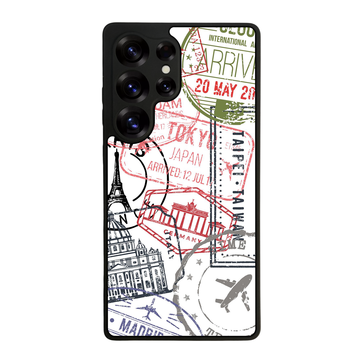 Samsung Galaxy S25 Ultra Uyumlu Poster Tasarımlı Glossy Premium Kılıf