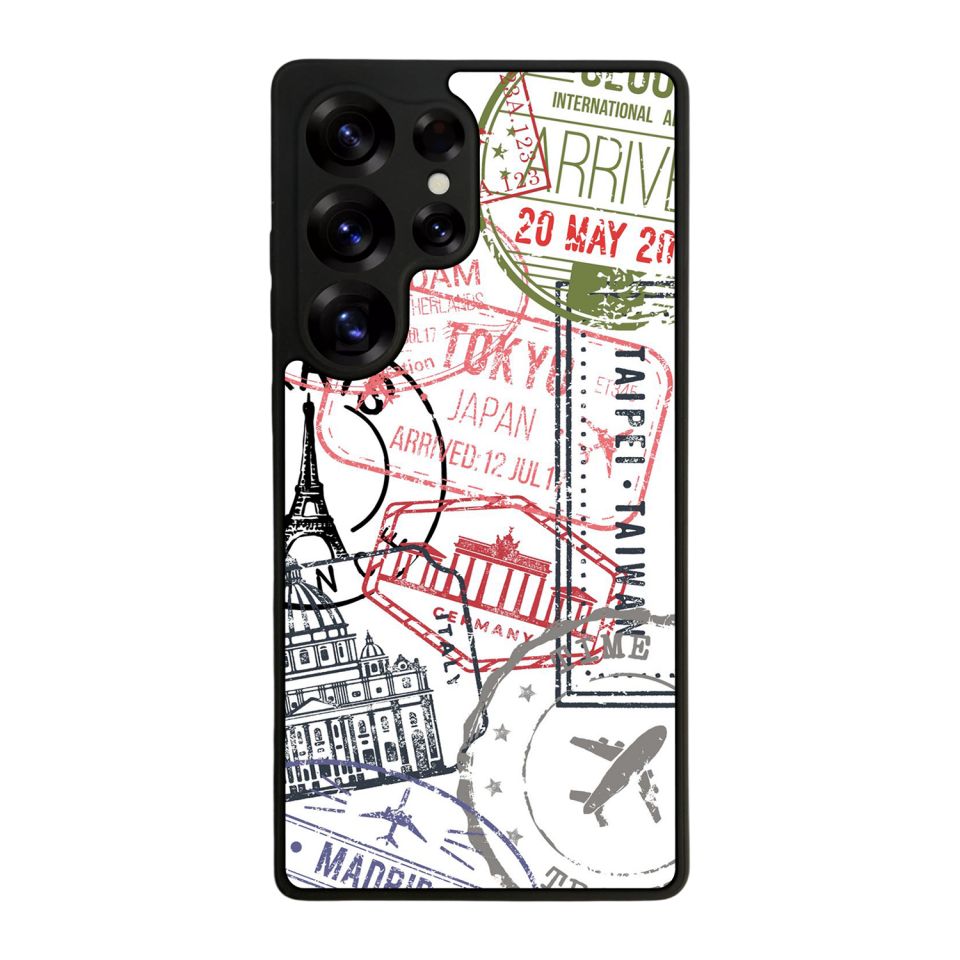 Samsung Galaxy S25 Ultra Uyumlu Poster Tasarımlı Glossy Premium Kılıf