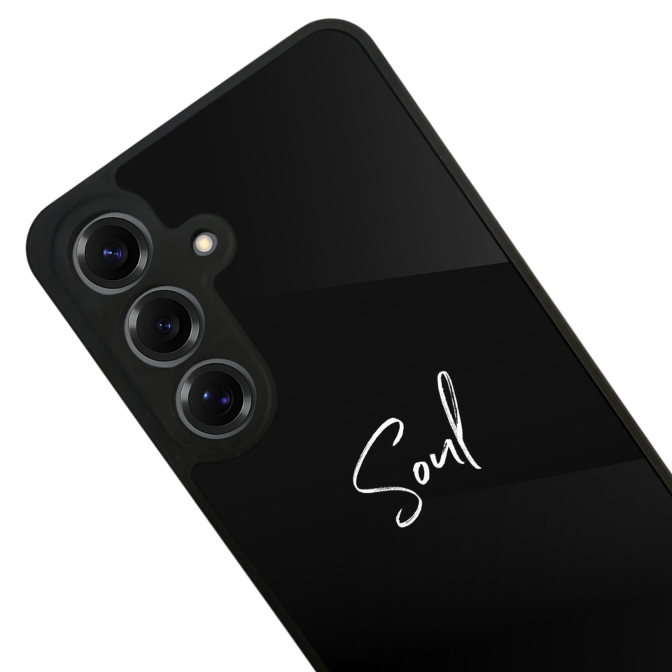 Samsung Galaxy S25 Uyumlu SOUL Tasarımlı Glossy Premium Kılıf