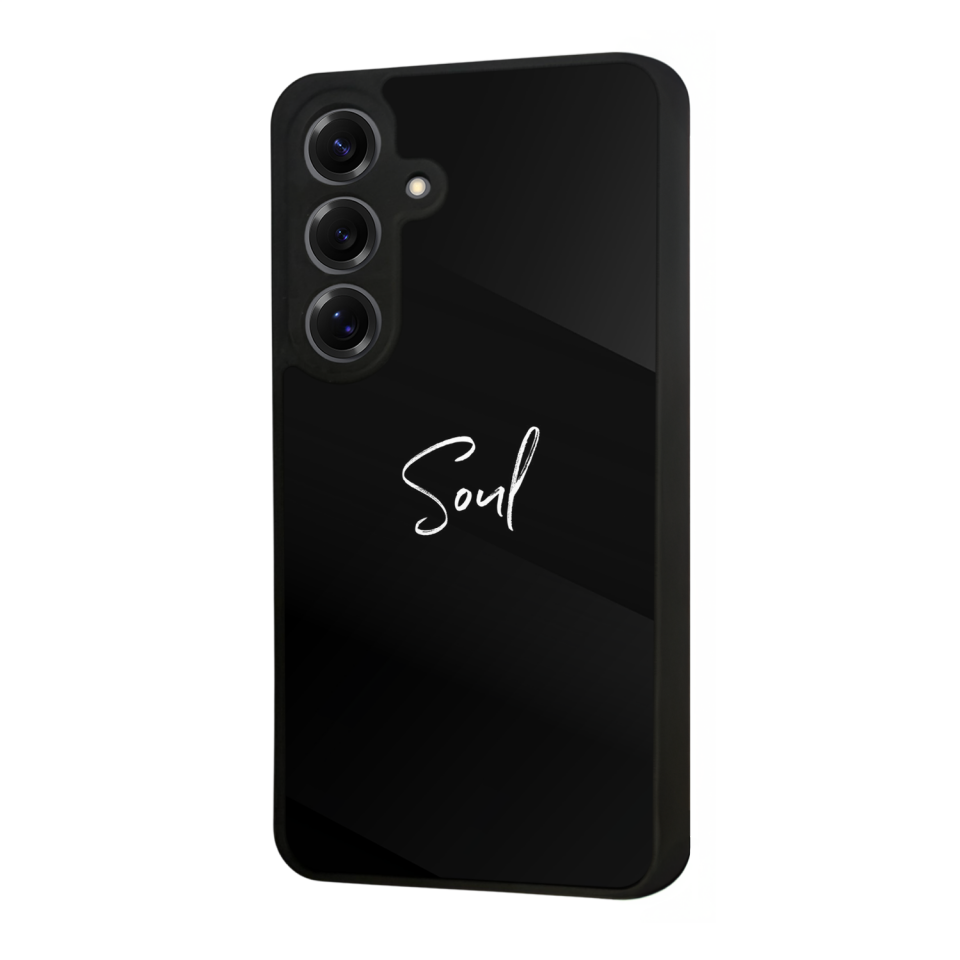 Samsung Galaxy S25 Uyumlu SOUL Tasarımlı Glossy Premium Kılıf