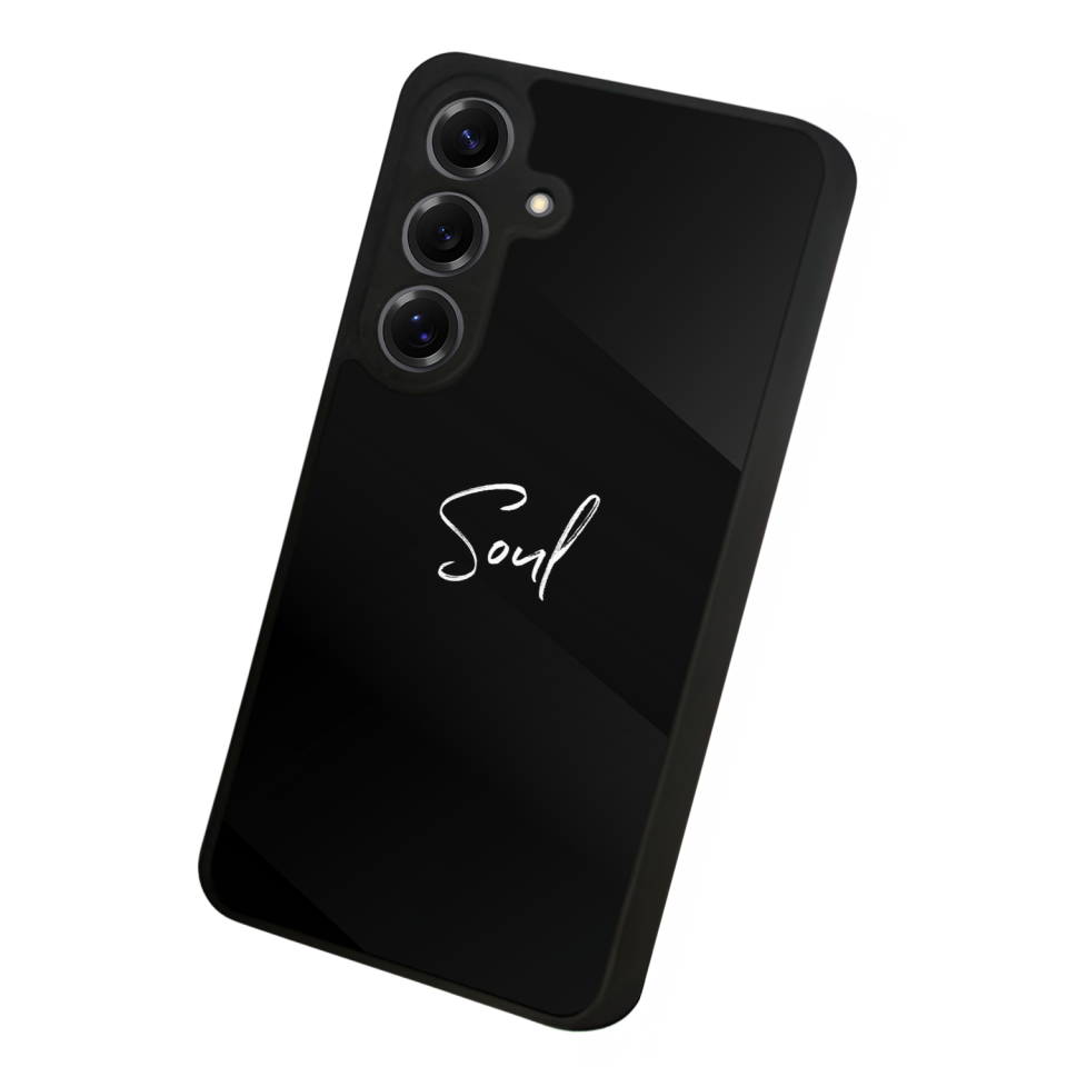 Samsung Galaxy S25 Uyumlu SOUL Tasarımlı Glossy Premium Kılıf