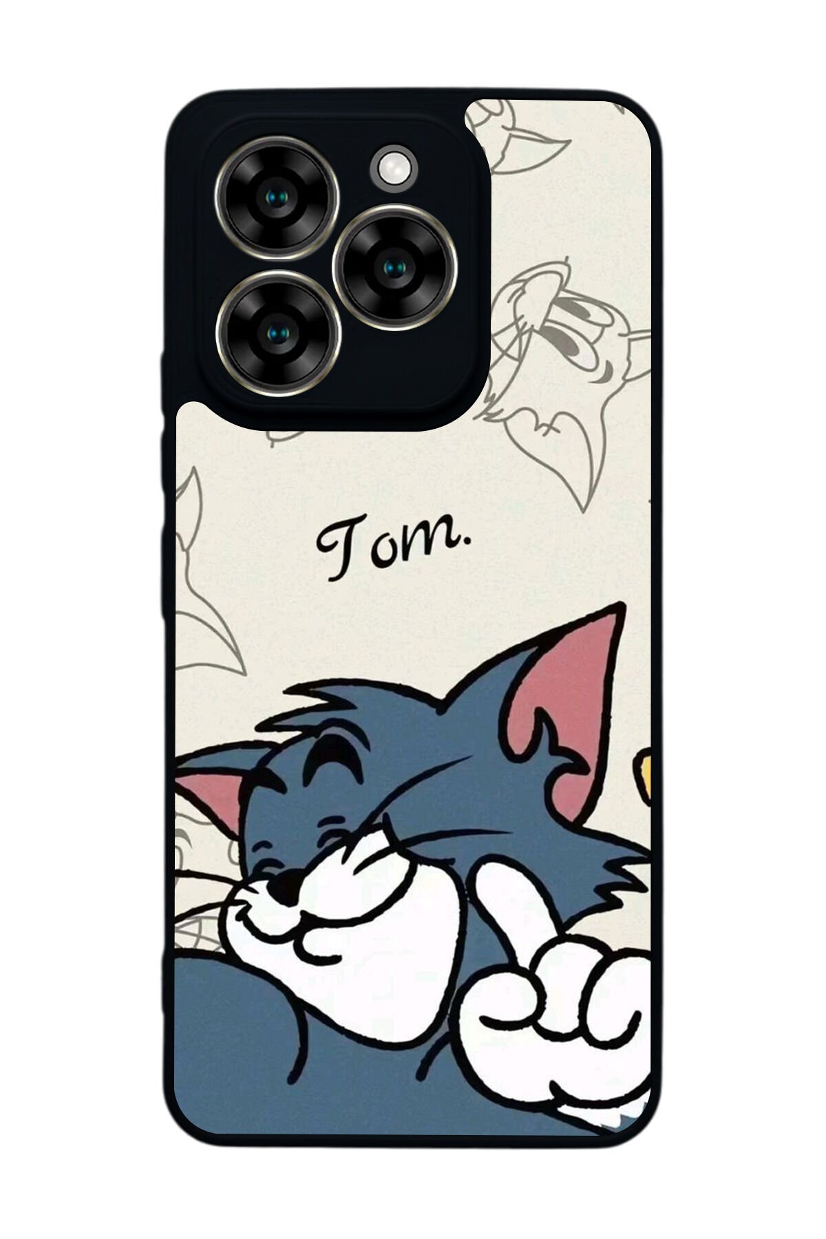 Reeder S919 Uyumlu Tom And Jerry Tasarımlı Glossy Premium Kılıf