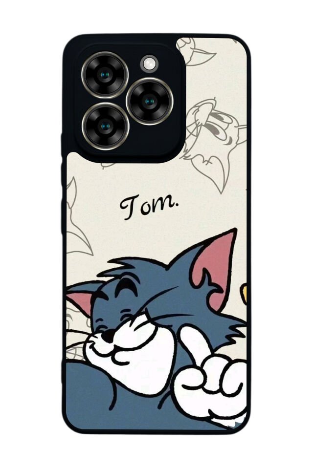 Reeder S919 Uyumlu Tom And Jerry Tasarımlı Glossy Premium Kılıf