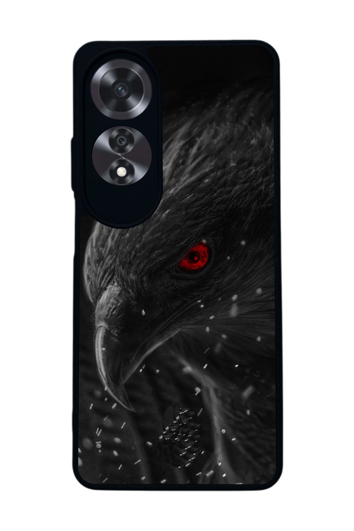 Oppo A60 Mat Siyah uyumlu Kılıf – Yumuşak Silikon, Koruyucu, Şok Emici Kapak