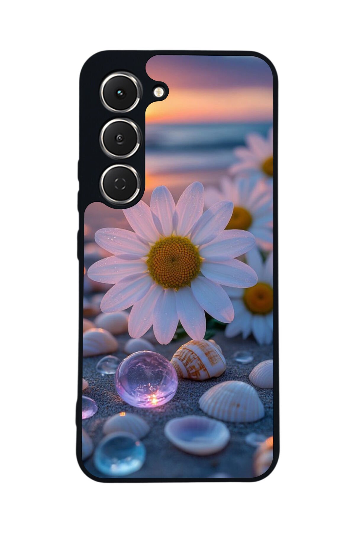 Tecno Spark 40 Pro Uyumlu Cicek Tasarımlı Glossy Premium Kılıf