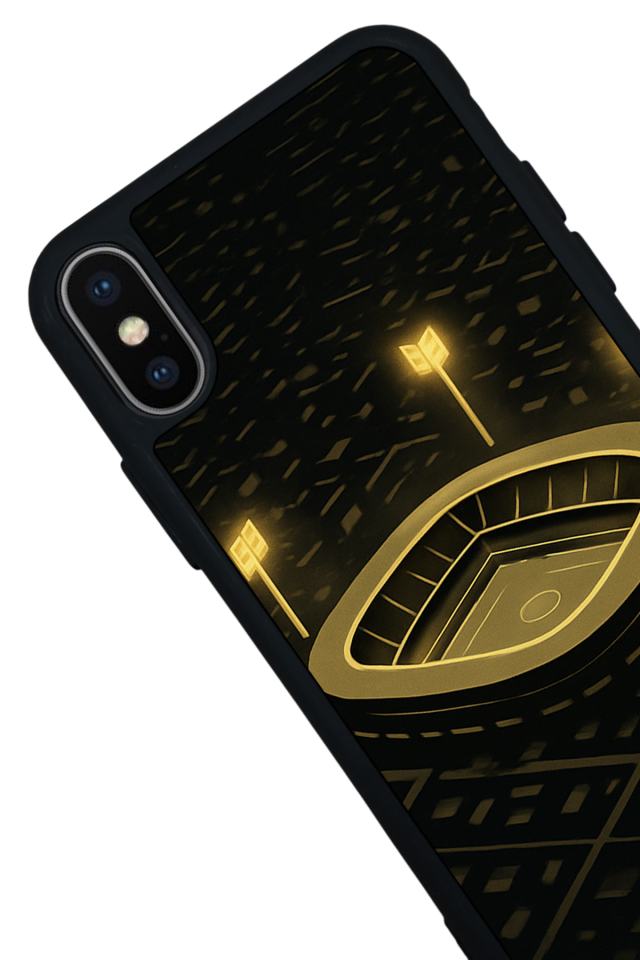 iPhone X/ XS Uyumlu Aslan Tasarımlı Glossy Premium Kılıf