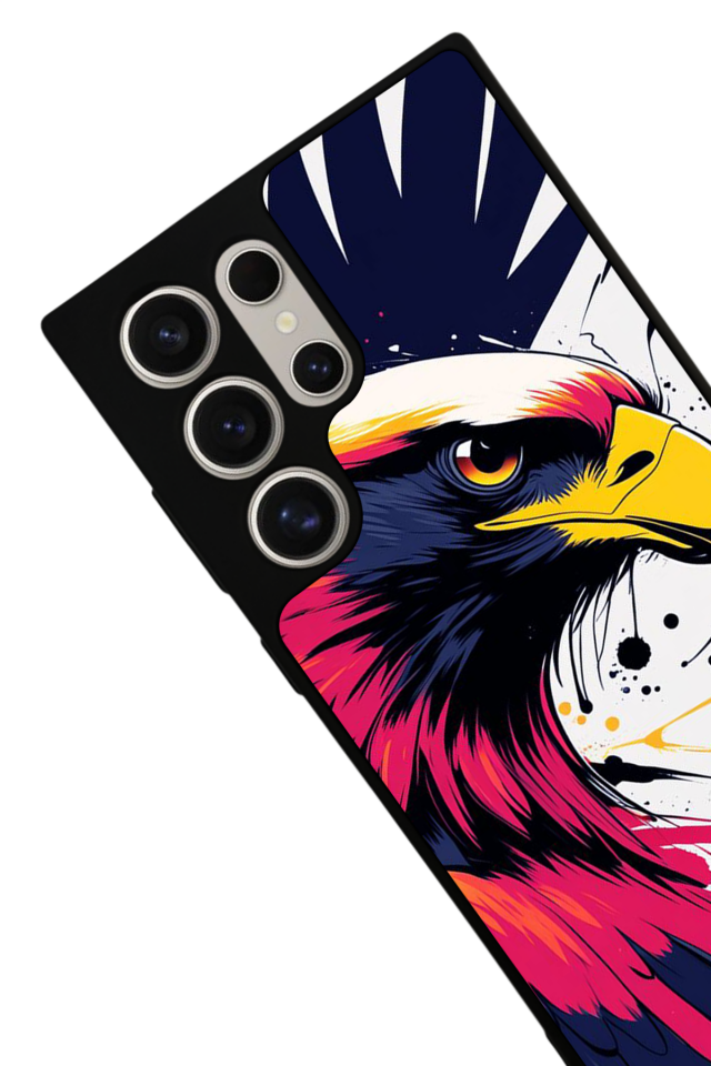 Samsung Galaxy S23 Ultra Uyumlu Besiktas Tasarımlı Glossy Premium Kılıf