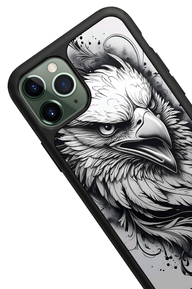 iPhone 11 Pro Uyumlu Besiktas Tasarımlı Glossy Premium Kılıf