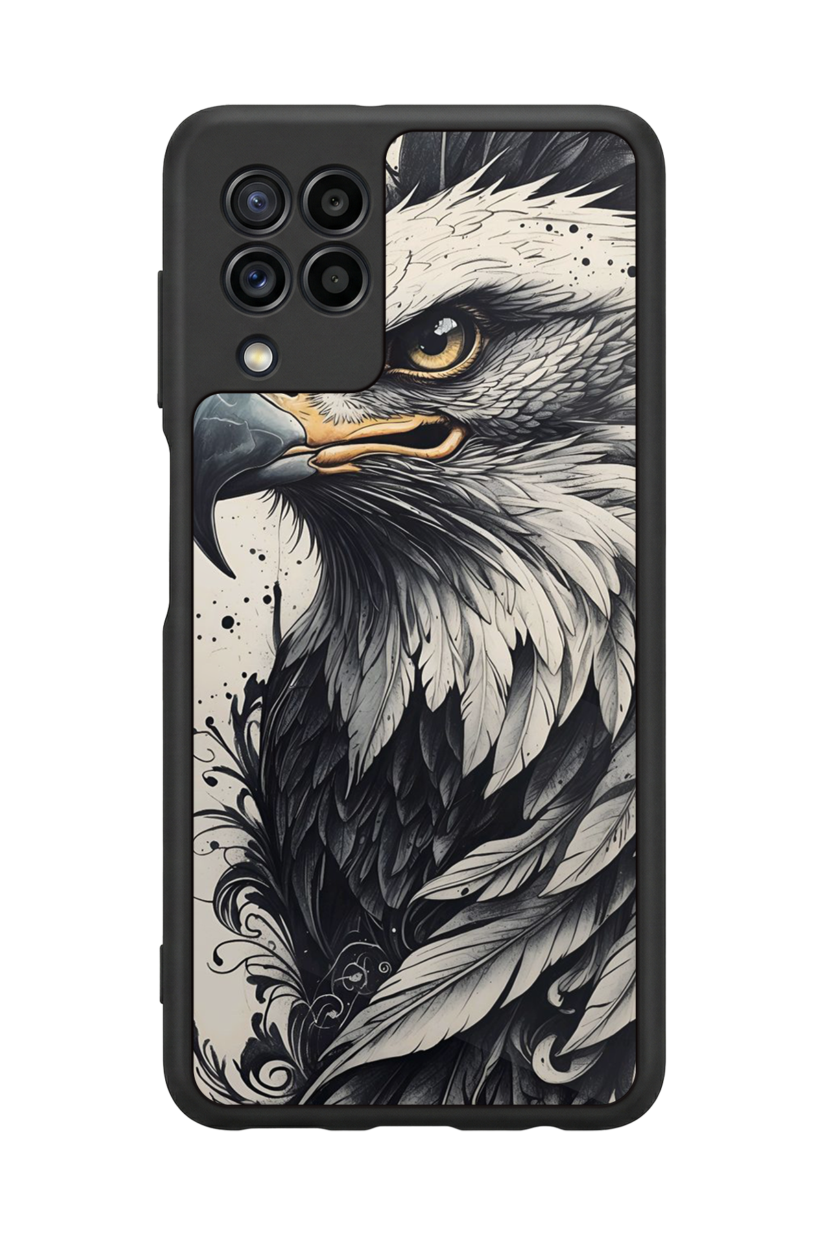 Samsung Galaxy M22 Uyumlu Besiktas Tasarımlı Glossy Premium Kılıf