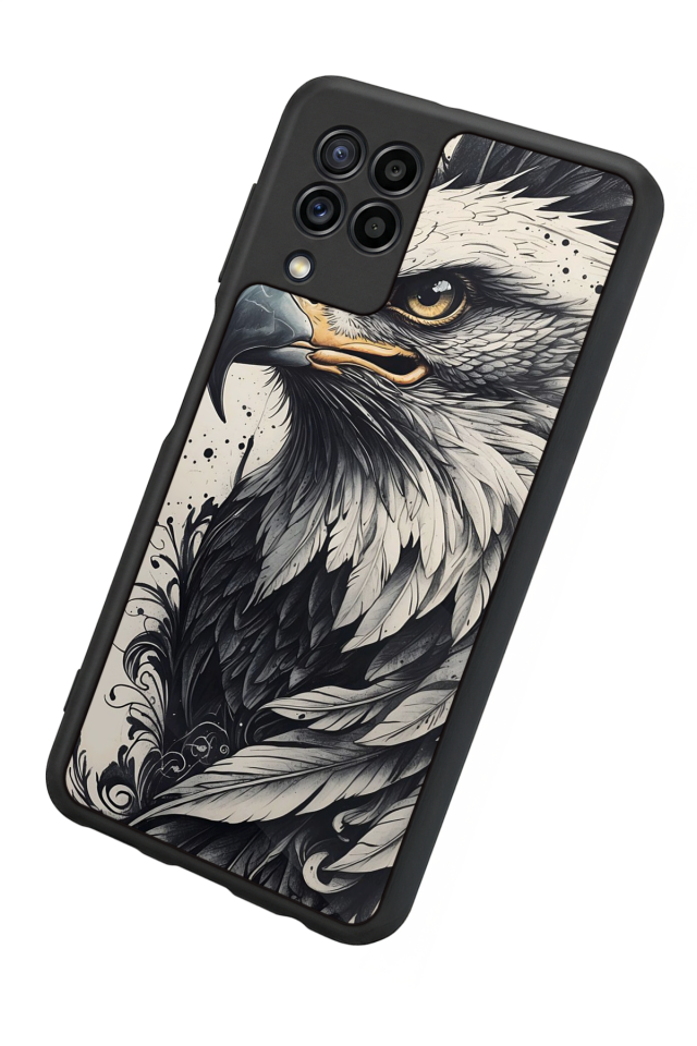 Samsung Galaxy M22 Uyumlu Besiktas Tasarımlı Glossy Premium Kılıf