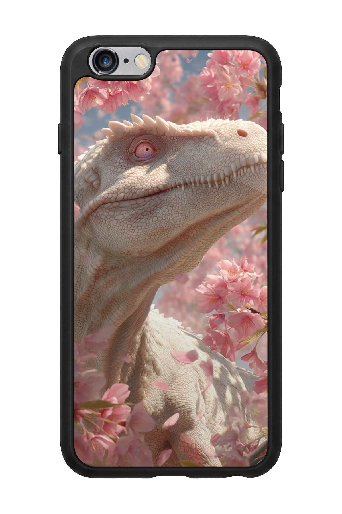 iPhone 6 Plus Uyumlu Dinazor Tasarımlı Glossy Premium Kılıf