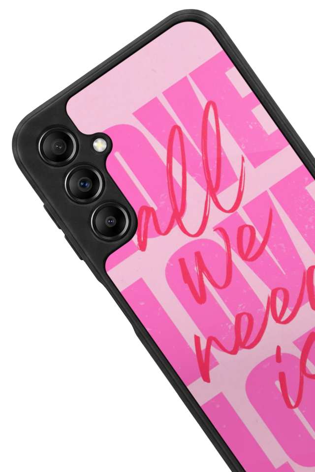 Samsung Galaxy A14 Uyumlu Love Tasarımlı Glossy Premium Kılıf