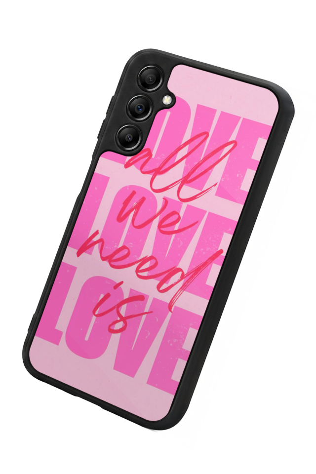 Samsung Galaxy A14 Uyumlu Love Tasarımlı Glossy Premium Kılıf