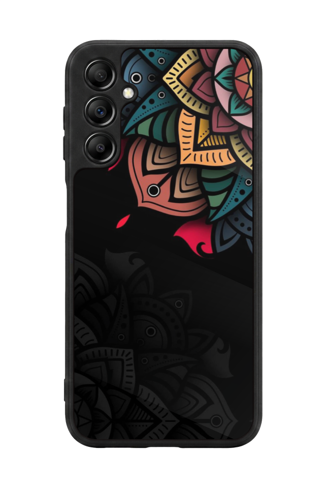 Samsung Galaxy A14 Uyumlu Mandala Tasarımlı Glossy Premium Kılıf