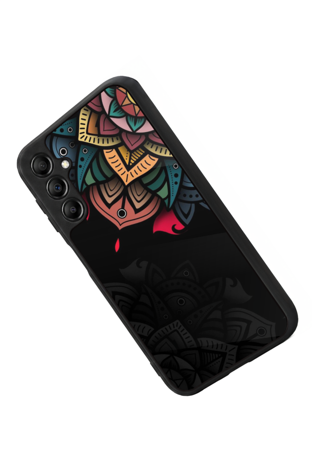 Samsung Galaxy A14 Uyumlu Mandala Tasarımlı Glossy Premium Kılıf