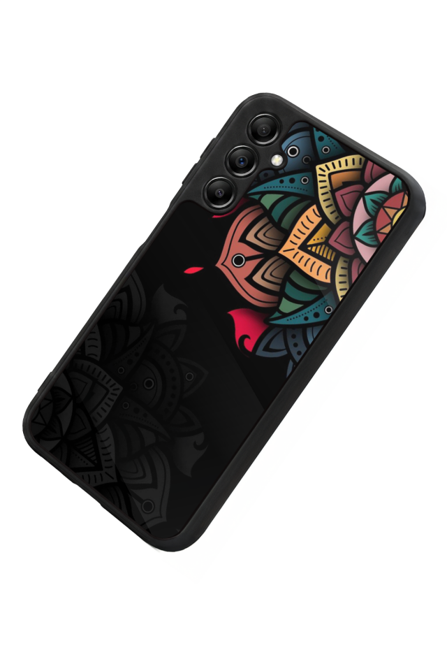 Samsung Galaxy A14 Uyumlu Mandala Tasarımlı Glossy Premium Kılıf