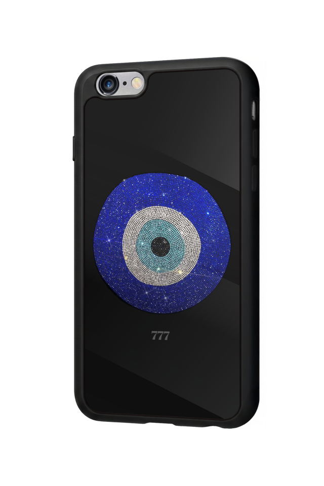iPhone 6s Plus Uyumlu Nazar Tasarımlı Glossy Premium Kılıf