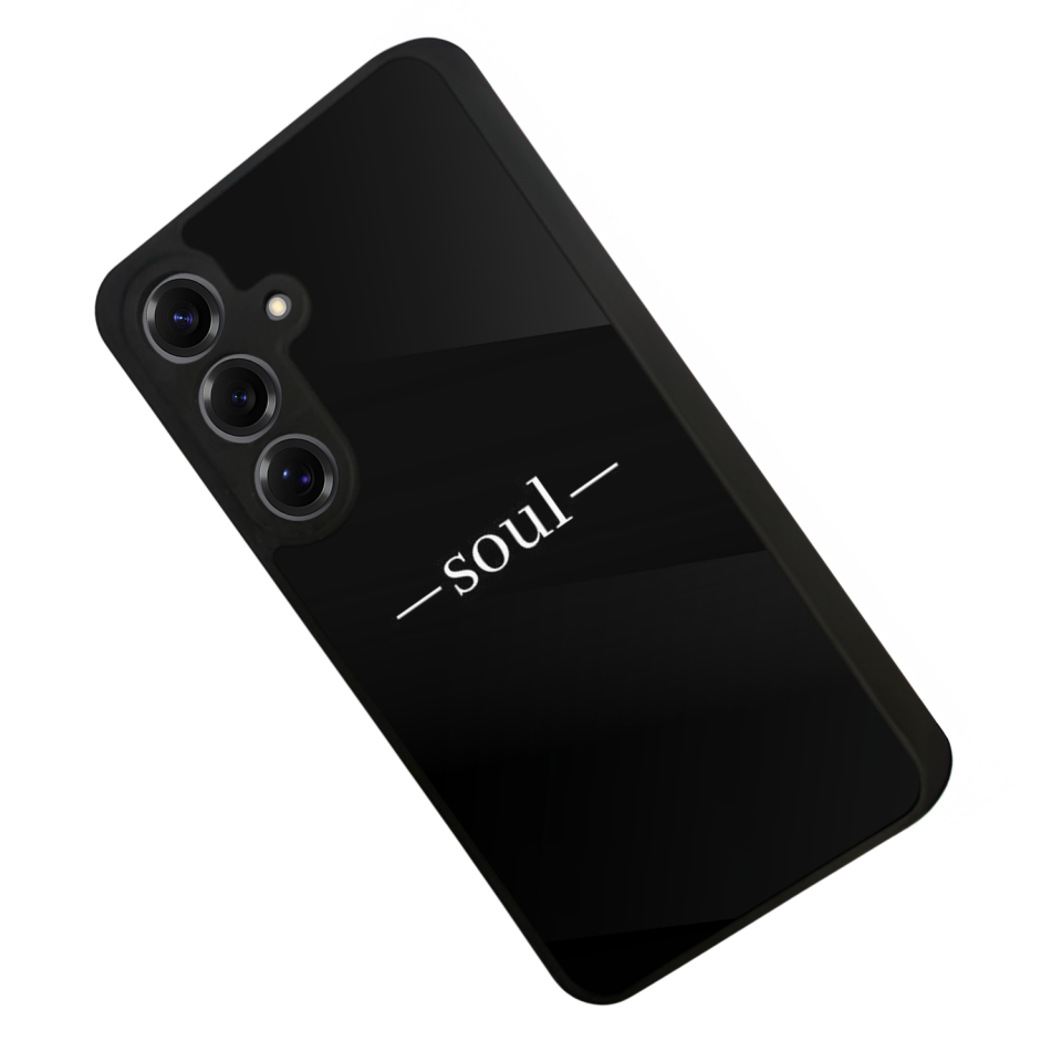 Samsung Galaxy S25 Uyumlu SOUL Tasarımlı Glossy Premium Kılıf