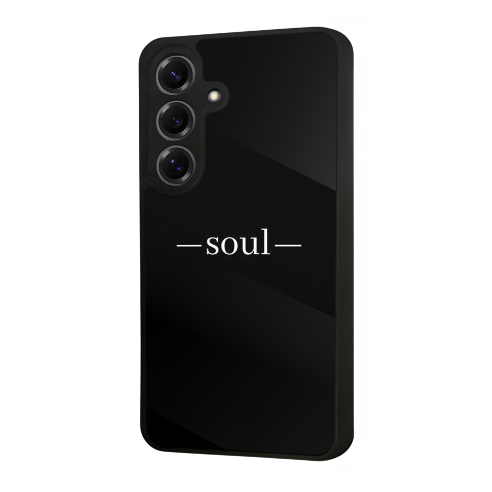 Samsung Galaxy S25 Uyumlu SOUL Tasarımlı Glossy Premium Kılıf