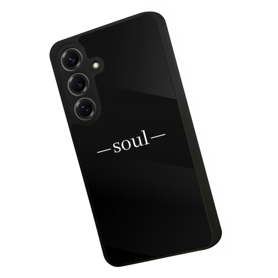 Samsung Galaxy S25 Uyumlu SOUL Tasarımlı Glossy Premium Kılıf