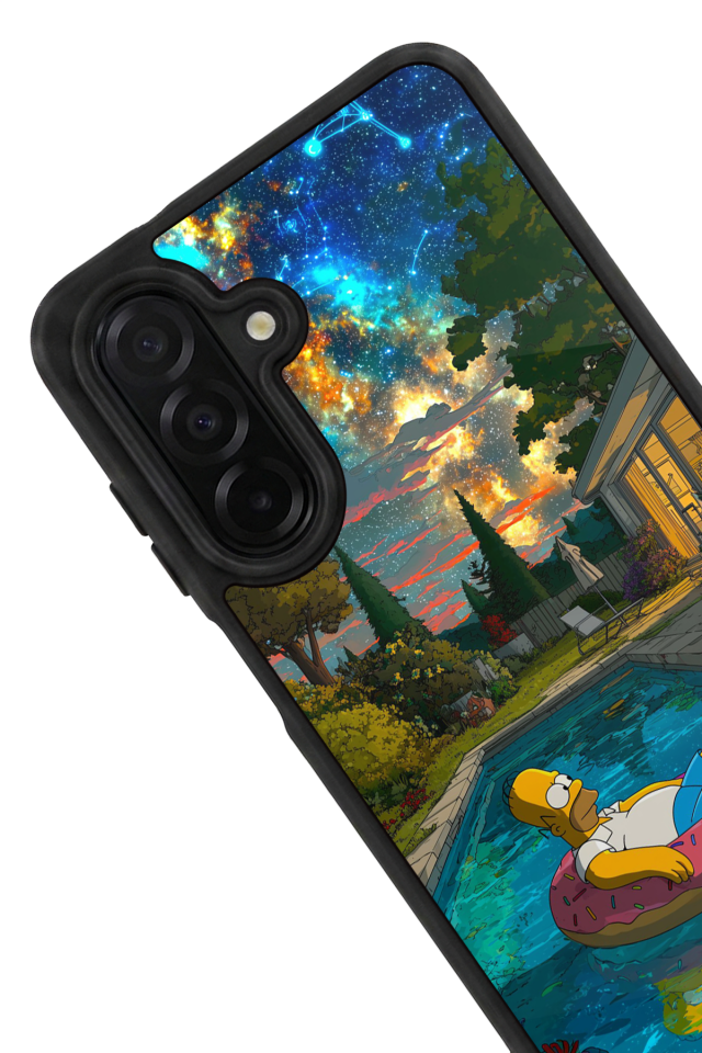 Samsung Galaxy A56 Uyumlu The Simpsons Tasarımlı Glossy Premium Kılıf