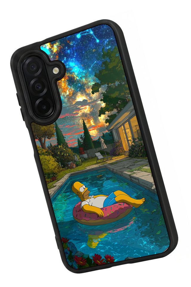 Samsung Galaxy A56 Uyumlu The Simpsons Tasarımlı Glossy Premium Kılıf
