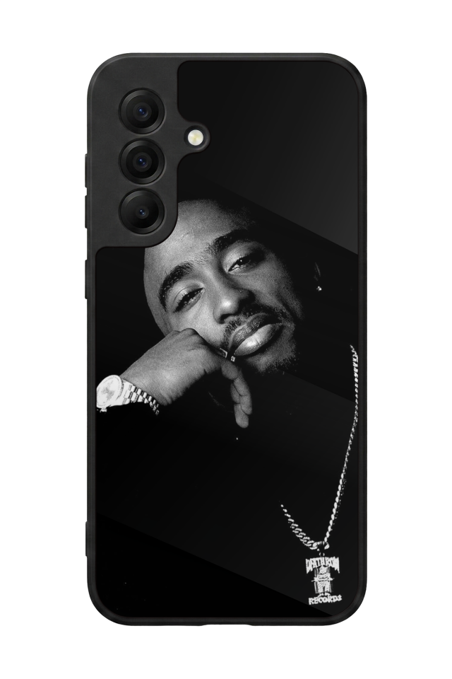 Samsung Galaxy A17 Uyumlu Tupac Tasarımlı Glossy Premium Kılıf