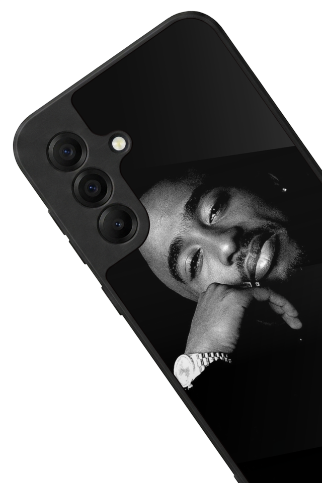 Samsung Galaxy A17 Uyumlu Tupac Tasarımlı Glossy Premium Kılıf