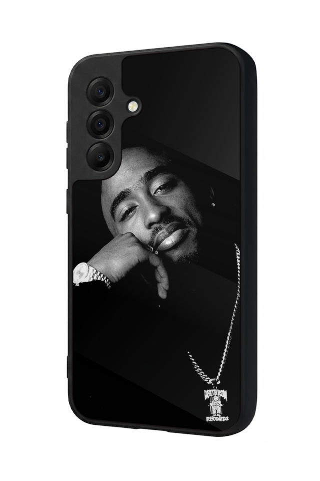 Samsung Galaxy A17 Uyumlu Tupac Tasarımlı Glossy Premium Kılıf