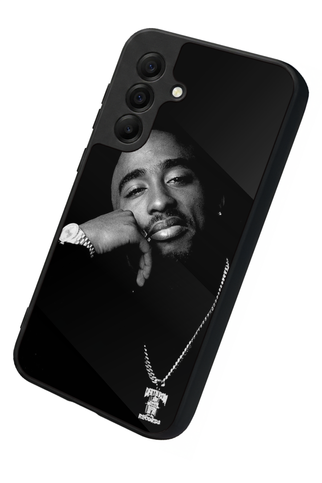 Samsung Galaxy A17 Uyumlu Tupac Tasarımlı Glossy Premium Kılıf