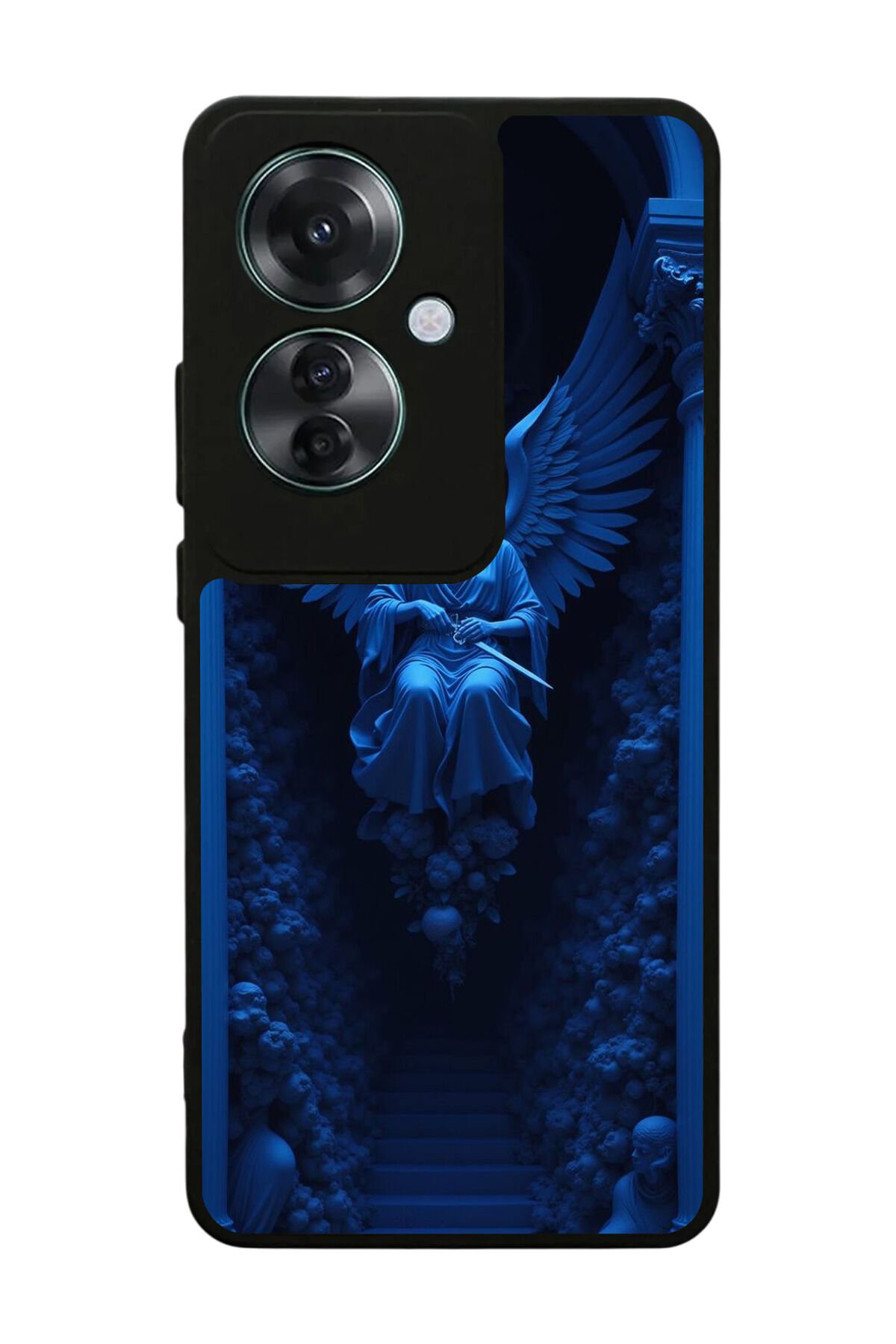 Oppo Reno 11F Uyumlu Melek Tasarımlı Glossy Premium Kılıf