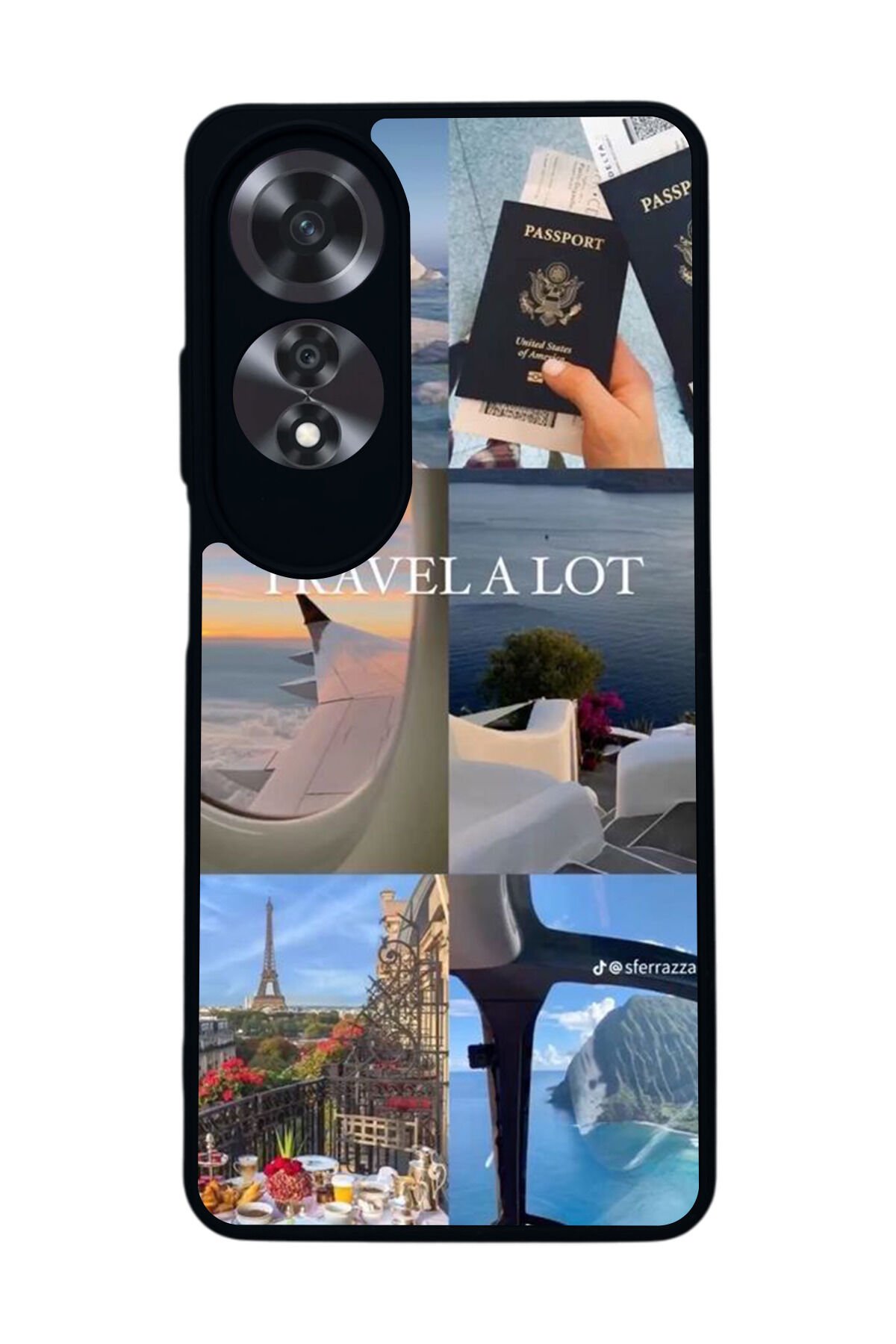 Oppo A60 Mat Siyah uyumlu Kılıf – Yumuşak Silikon, Koruyucu, Şok Emici Kapak