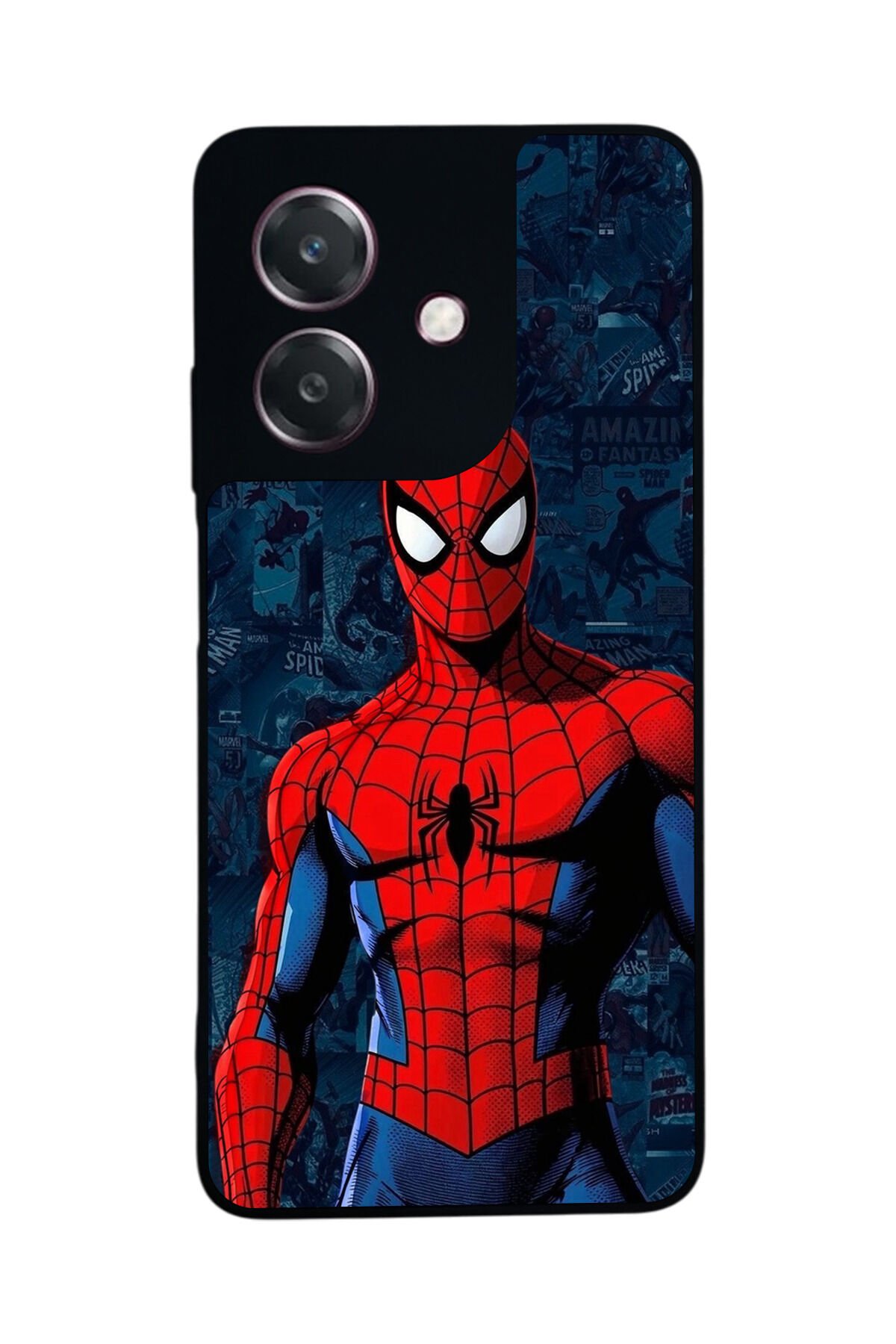 Oppo A3 5G Uyumlu Spider Man ( Örümcek Adam ) Tasarımlı Glossy Premium Kılıf