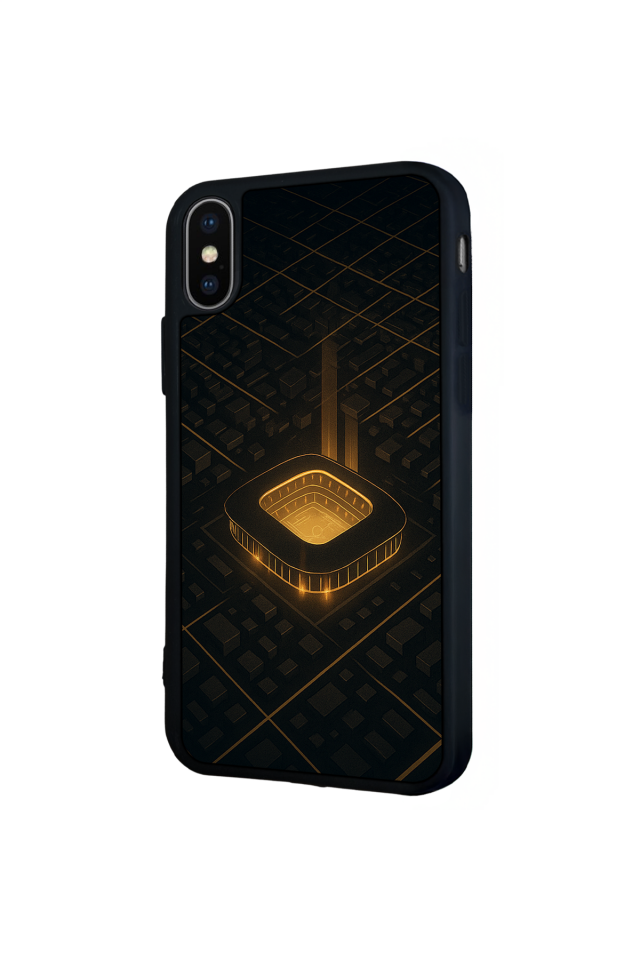 iPhone X/ XS Uyumlu Aslan Tasarımlı Glossy Premium Kılıf