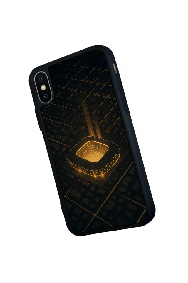 iPhone X/ XS Uyumlu Aslan Tasarımlı Glossy Premium Kılıf