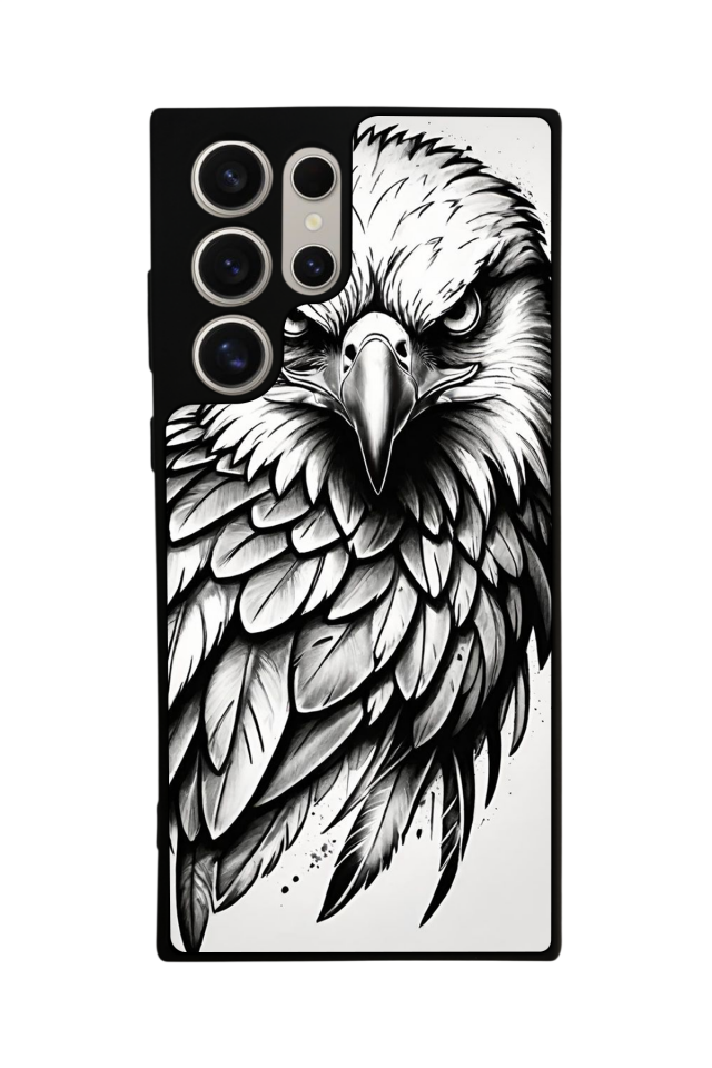 Samsung Galaxy S23 Ultra Uyumlu Besiktas Tasarımlı Glossy Premium Kılıf