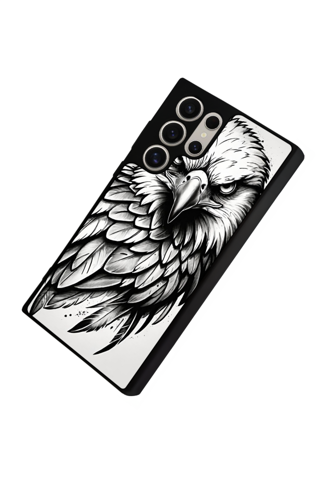 Samsung Galaxy S23 Ultra Uyumlu Besiktas Tasarımlı Glossy Premium Kılıf