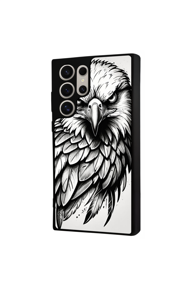 Samsung Galaxy S23 Ultra Uyumlu Besiktas Tasarımlı Glossy Premium Kılıf